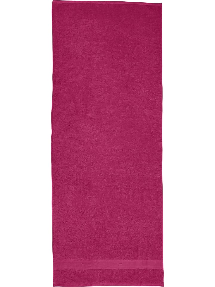 Frottier Liegetuch Chicago in fuchsia