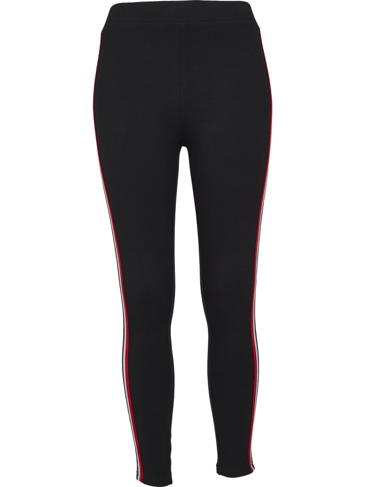 Leggings in black/firered/white/navy
