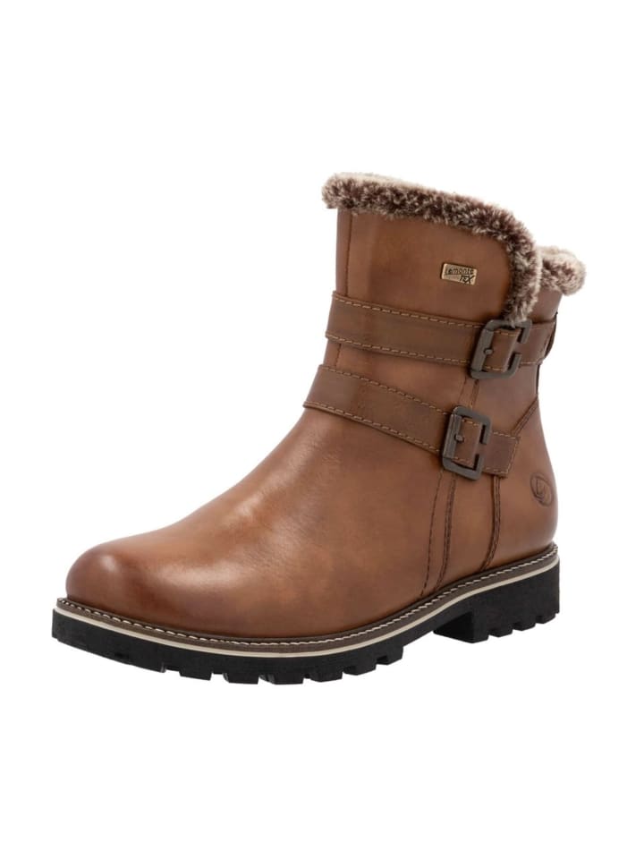 Komfort Stiefeletten in Braun