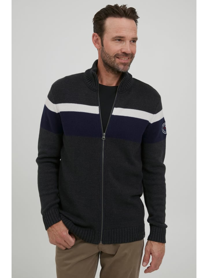 Strickjacke FQEdvard in Grau