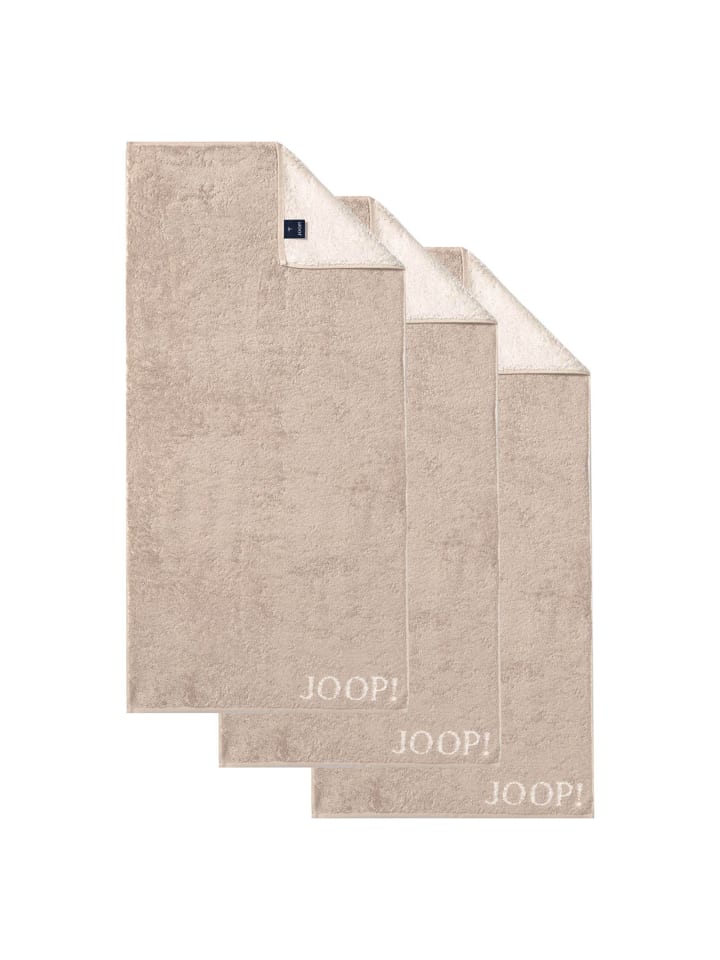 Handtuch 3er Pack in Beige