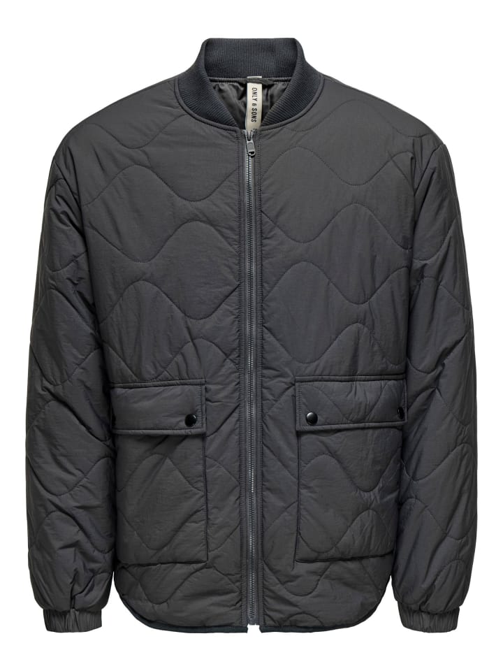 Steppjacke in Phantom