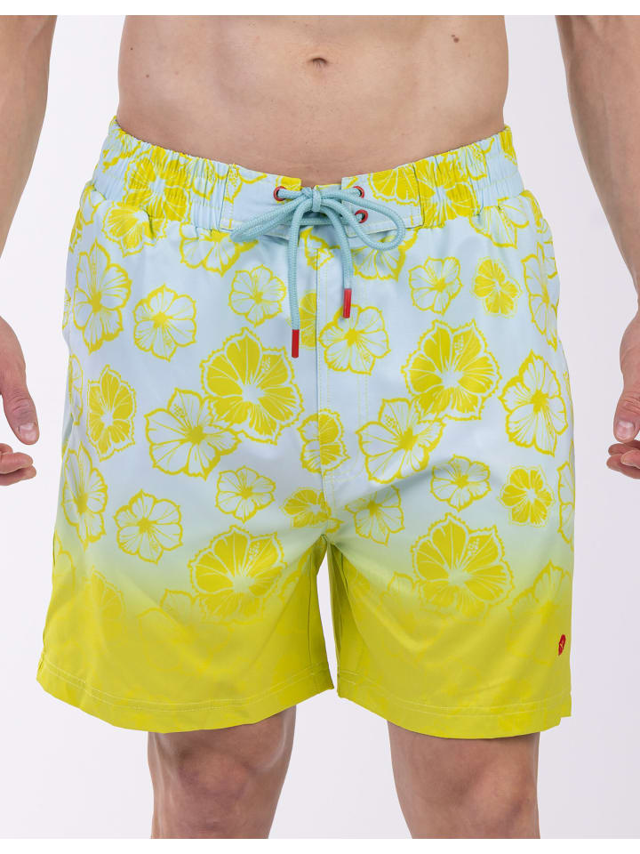 Badehose RIBEIRA in Blue Lime