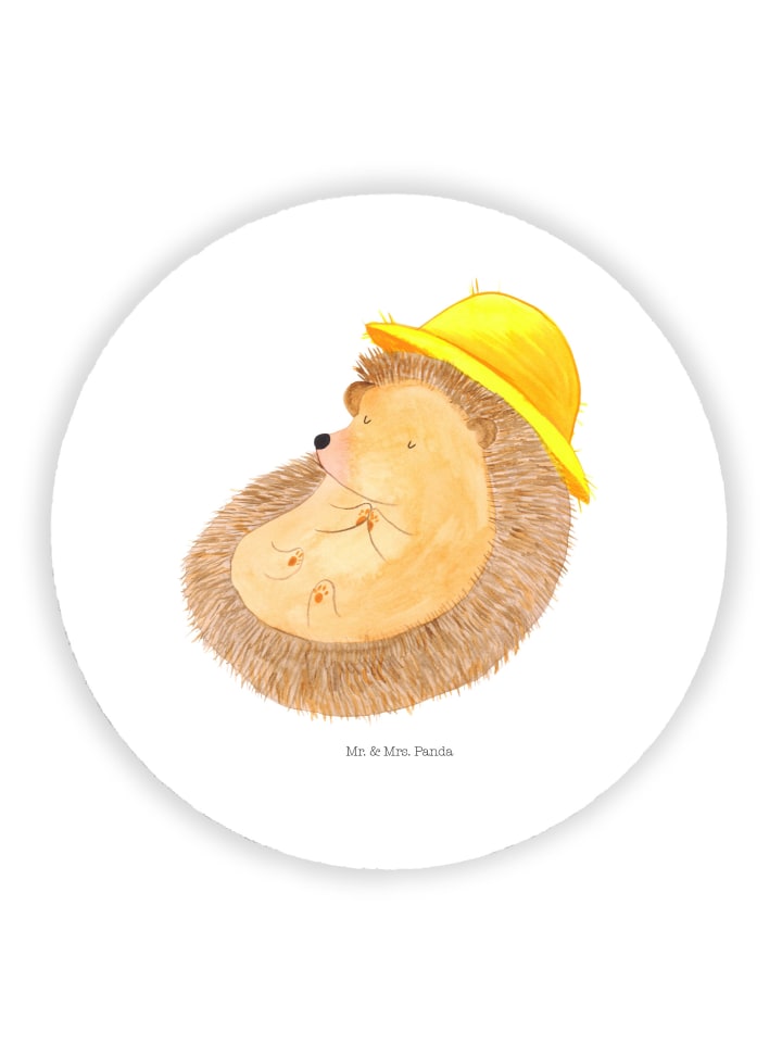 pinnwand magnet Igel Beten ohne Spruch in Weiß