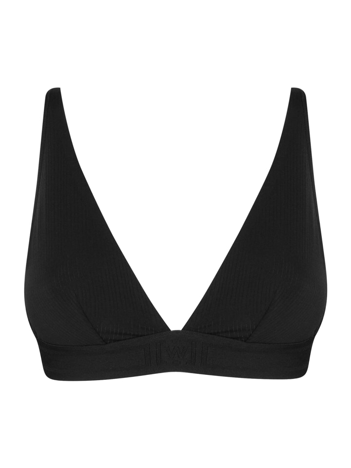 Bügelloser BH Triangle Bralette in Schwarz