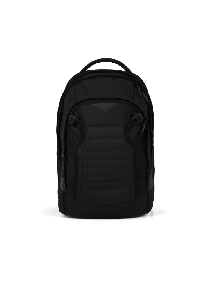 Schulrucksack MATCH PLUS "Blackjack" in Schwarz