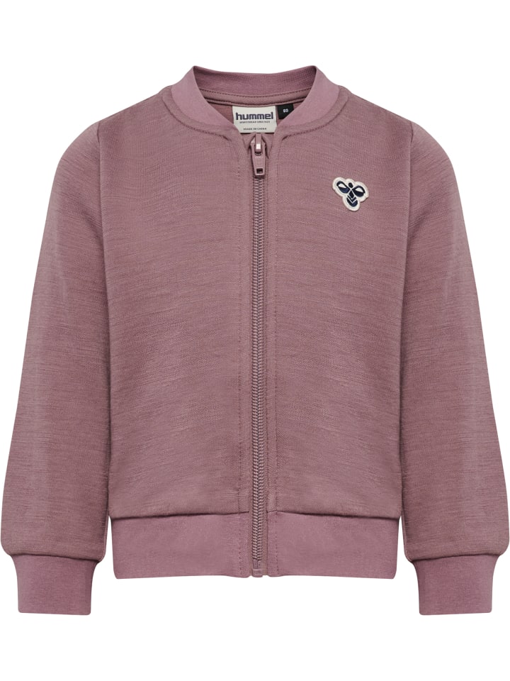Reißverschluss Jacke Hmlmini Kinder in TWILIGHT MAUVE