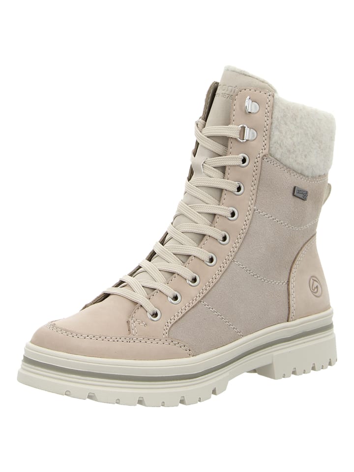 Stiefelette in weiß