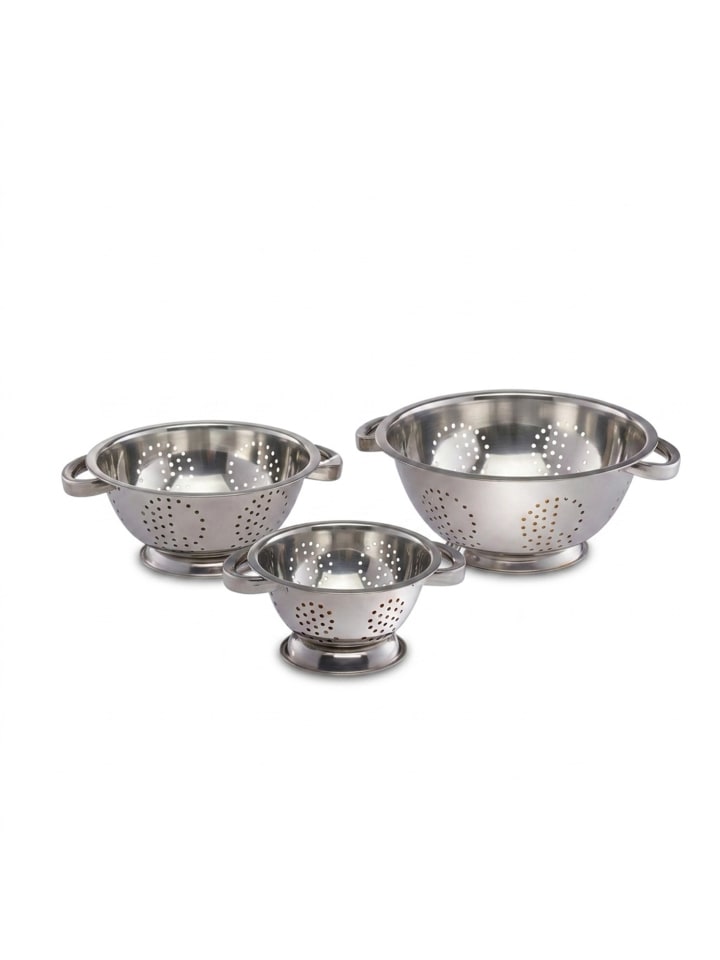 Sieb Set 3 teilig in Silber