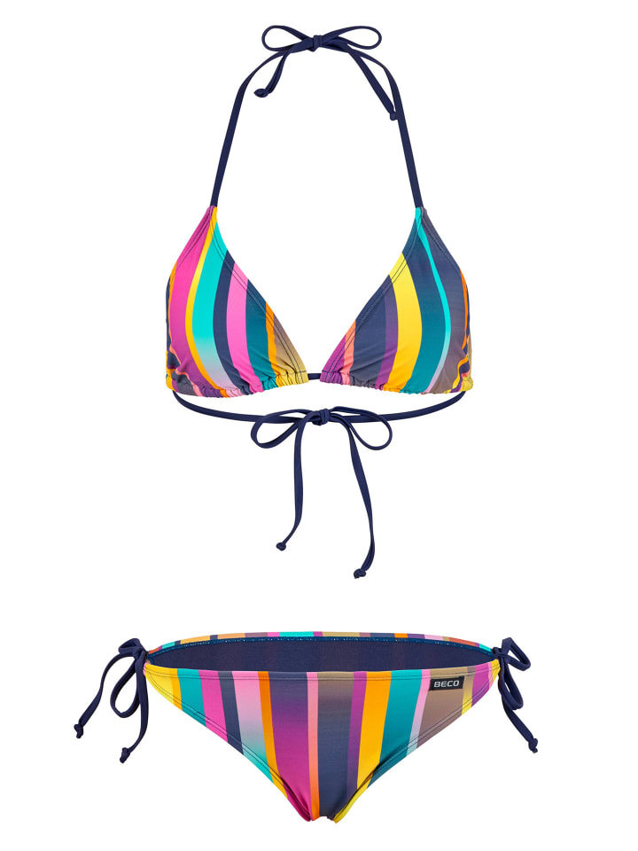 Bikini Summer Stripes in bunt