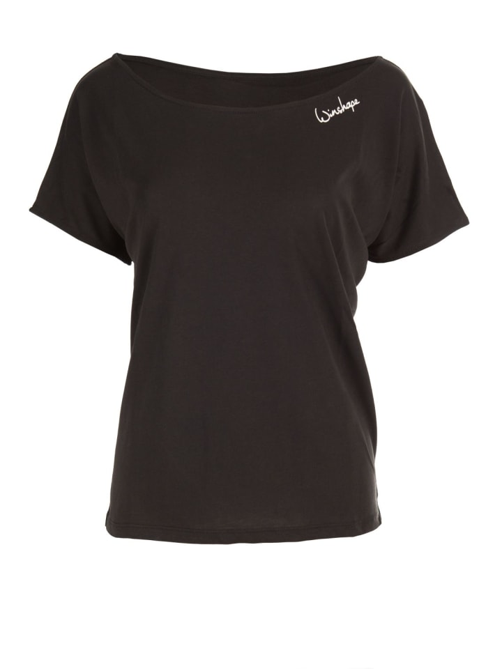 Ultra leichtes Modal-Kurzarmshirt MCT002 in schwarz