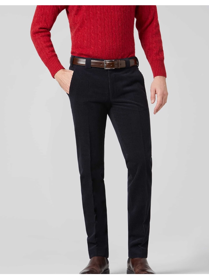Chino-Hose Roma in marine