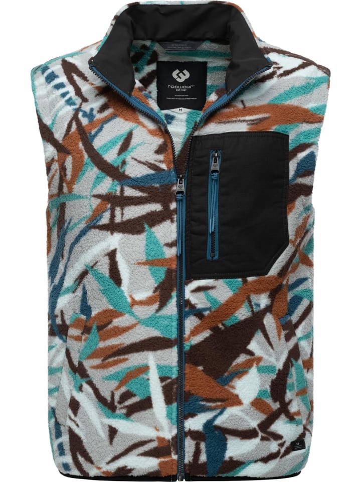 Fleeceweste Collsy Vest in Aqua