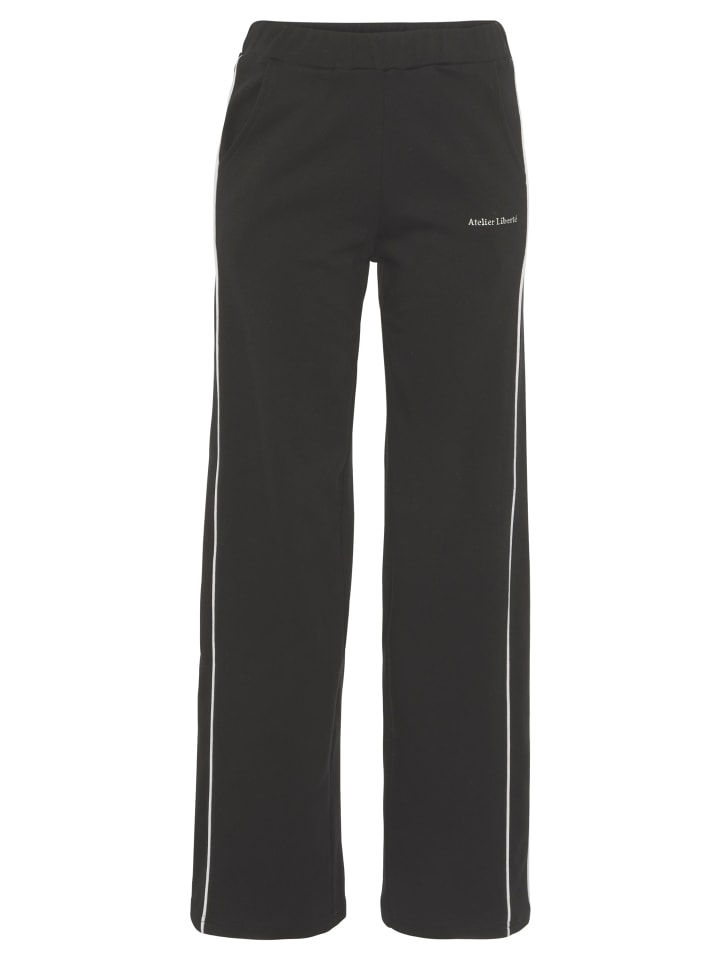 Loungehose in schwarz