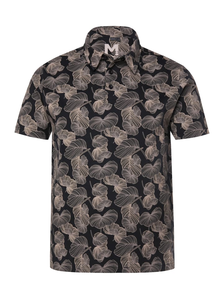 Poloshirt in schwarz