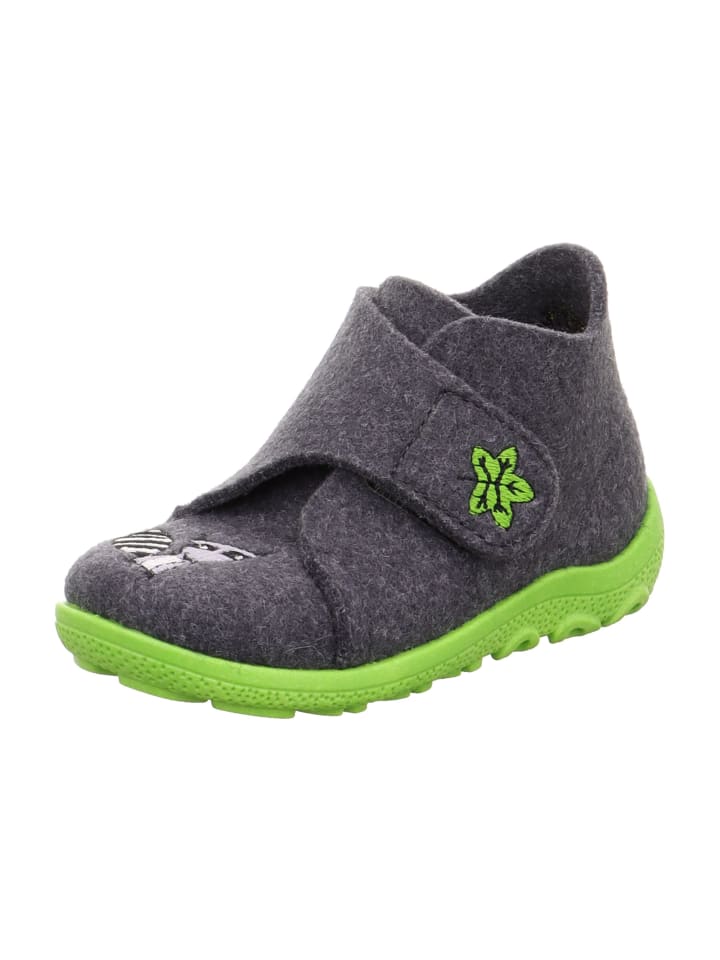 Klettstiefel in Grau