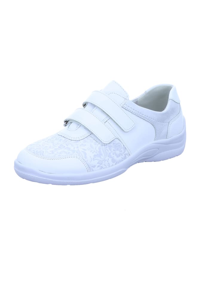 Klettschuhe Hesna in weiss/silber