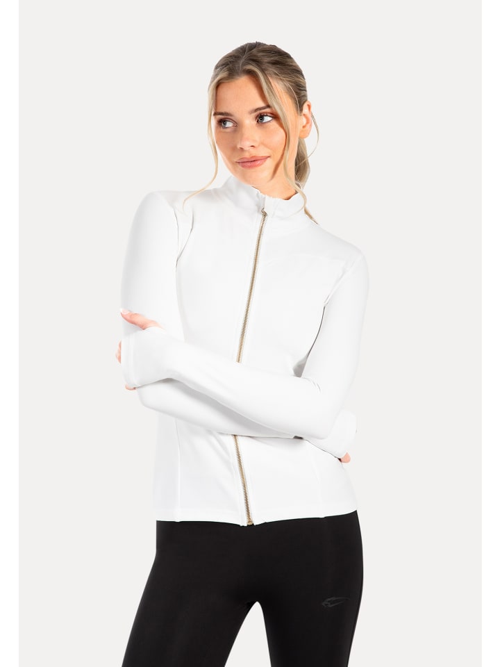 Trainingsjacke Kenna Gold in Creme