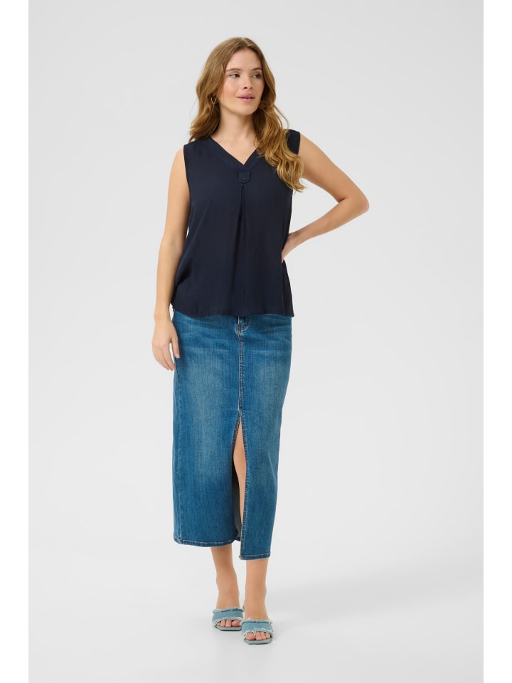Bluse ärmellos KAciara Regular fit in Midnight Marine