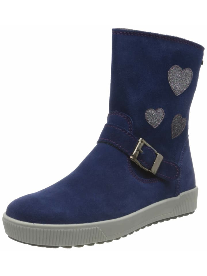 Stiefel für Mädchen in blau