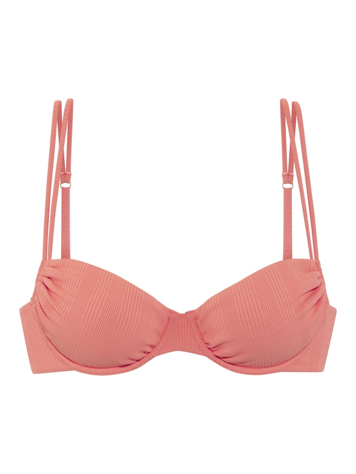 Bügel-Bikini-Top in apricot