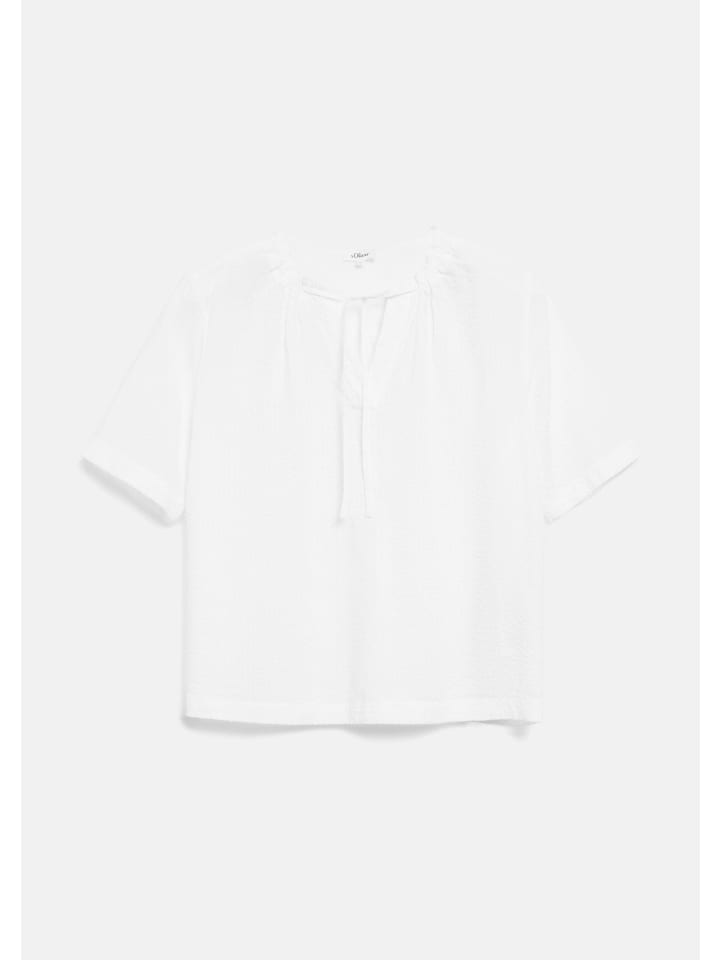 Bluse  in  0100_weiß