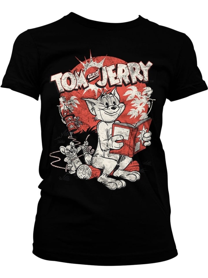 Shirt in Schwarz