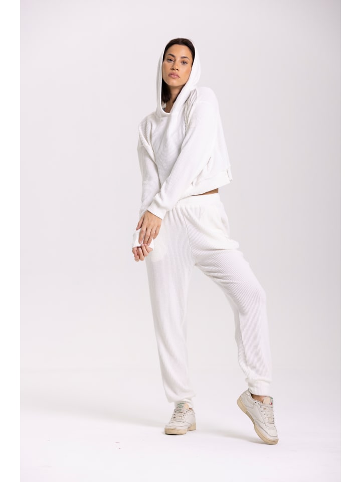 Kapuzen-Hoodie Mika in Creme