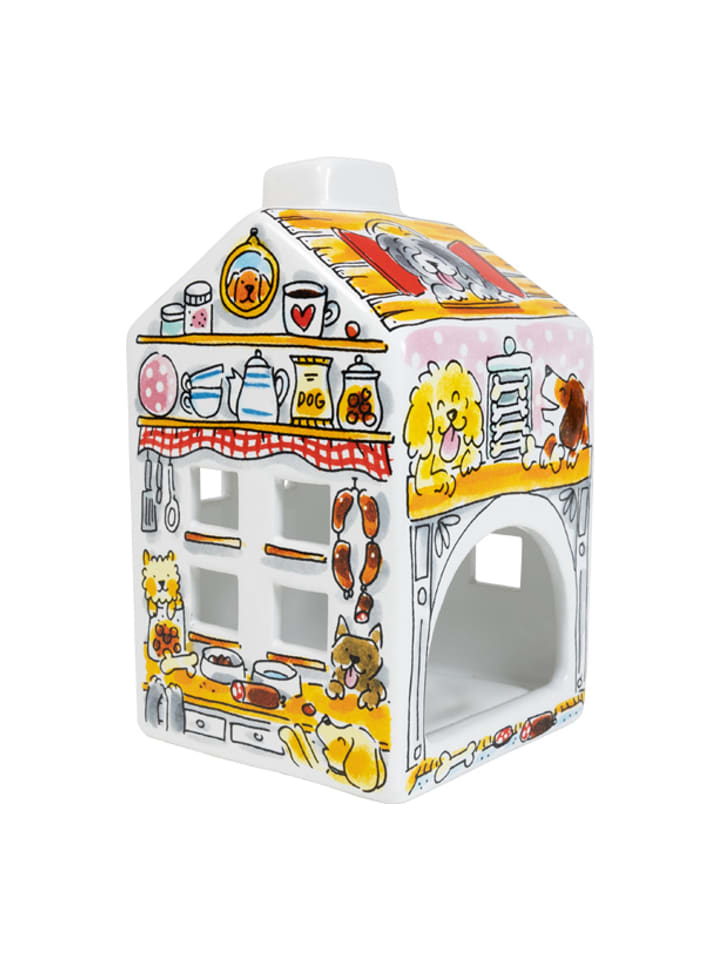 Lichthaus Hund in Bunt - 14,50cm