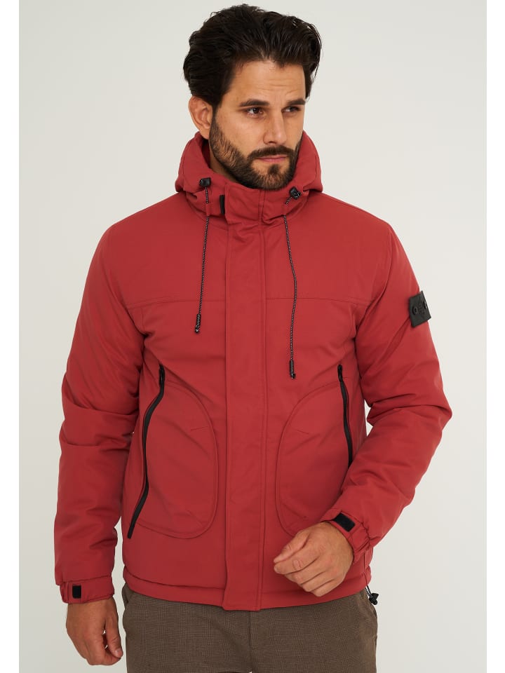Übergangsjacke - S2DARCHAN Steppjacke Pufferjacke in Rot