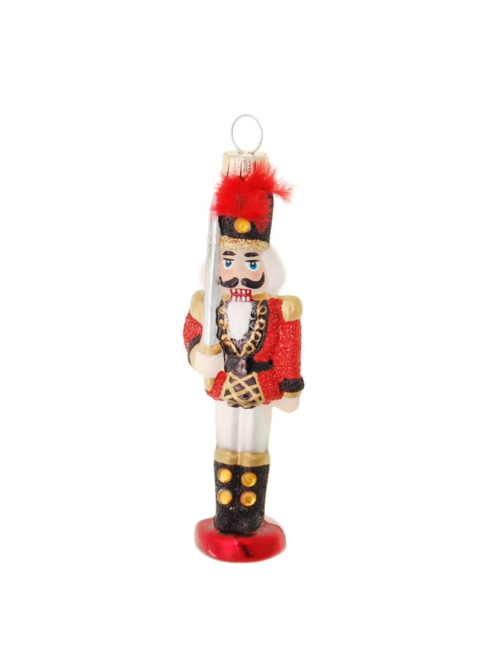 Baumschmuck-Glasornament in Bunt