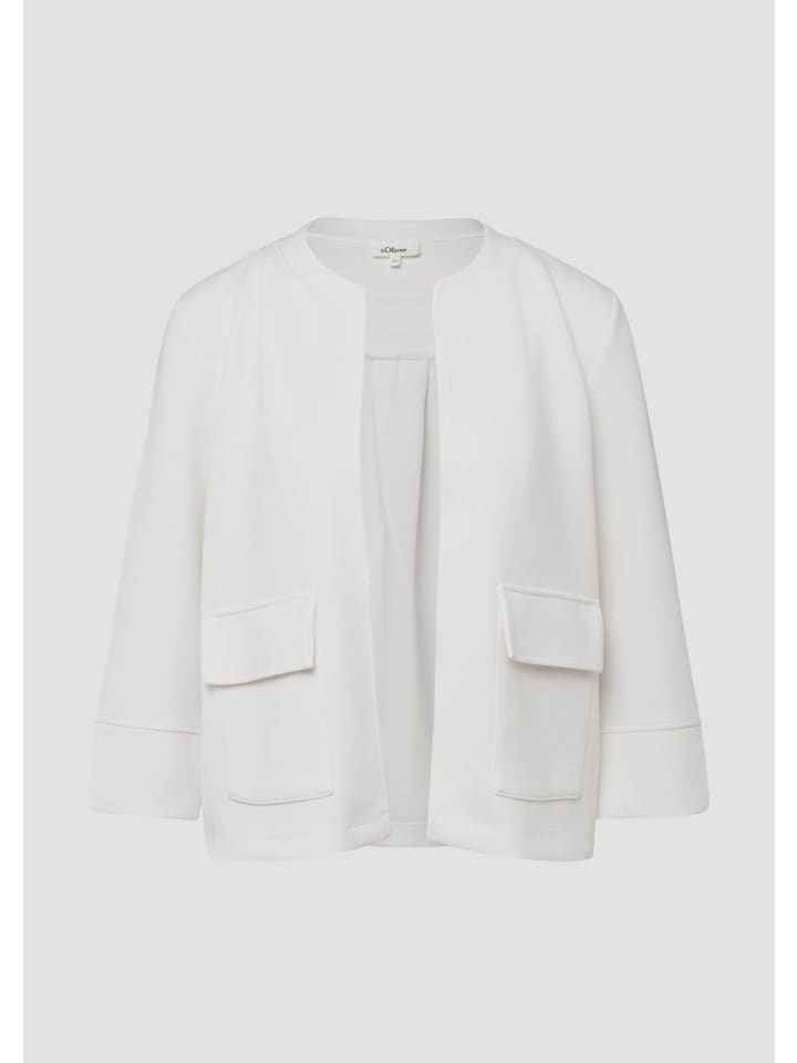 Sweatshirt Jacke in 0210_creme