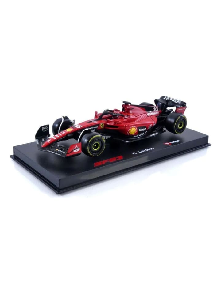 Modellauto - F1 Ferrari SF-23 #16 Leclerc Maßstab 1:43 in rot