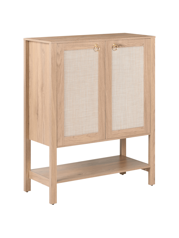 Schuhschrank BEAULAC in Braun - (W) 80 x (H) 101 x (L) 36 cm