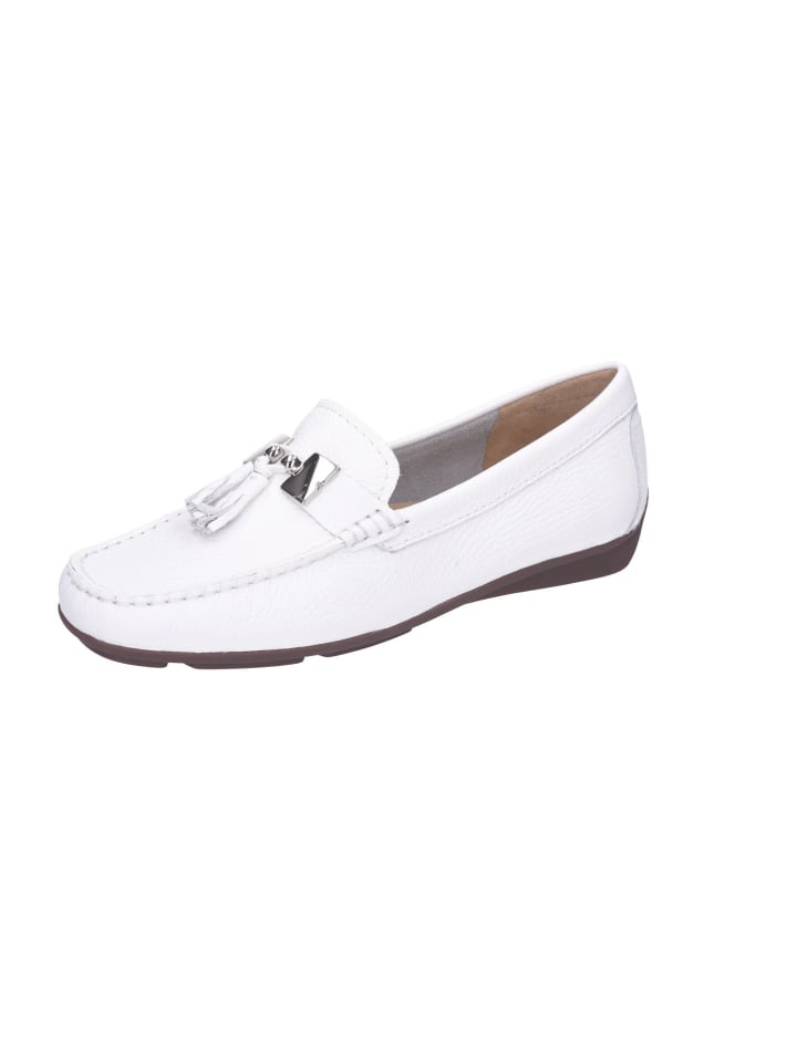 Schnürschuh in weiß