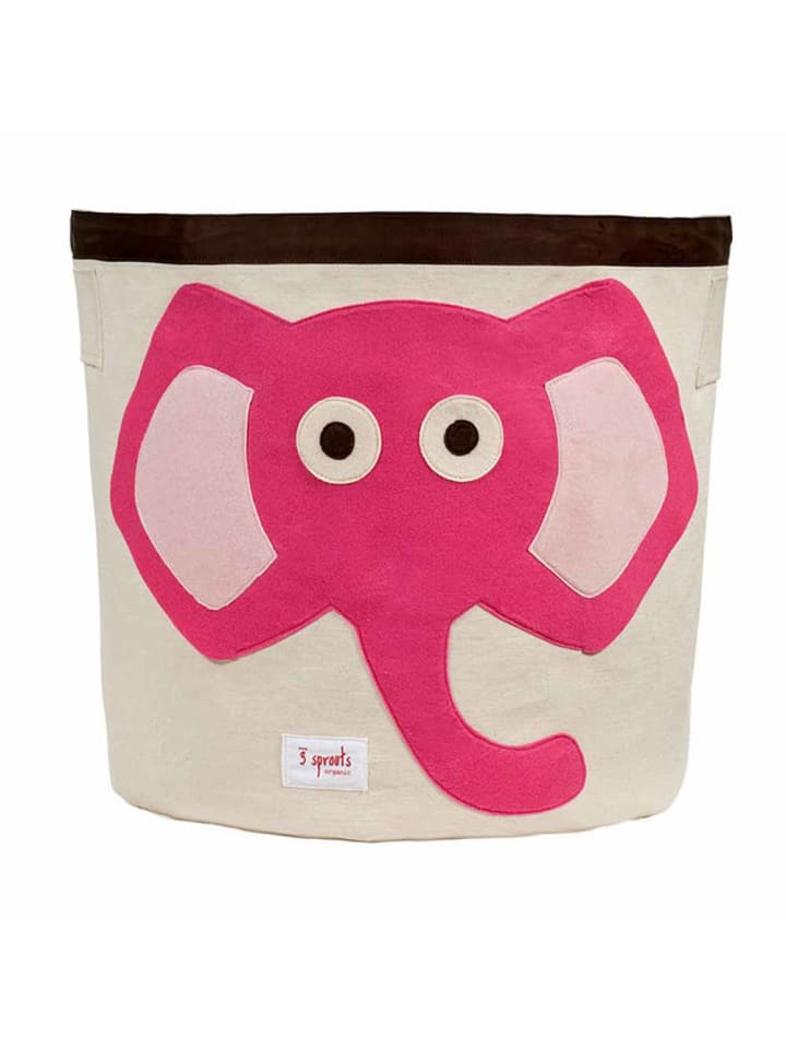 Aufbewahrungskorb Elefant pink