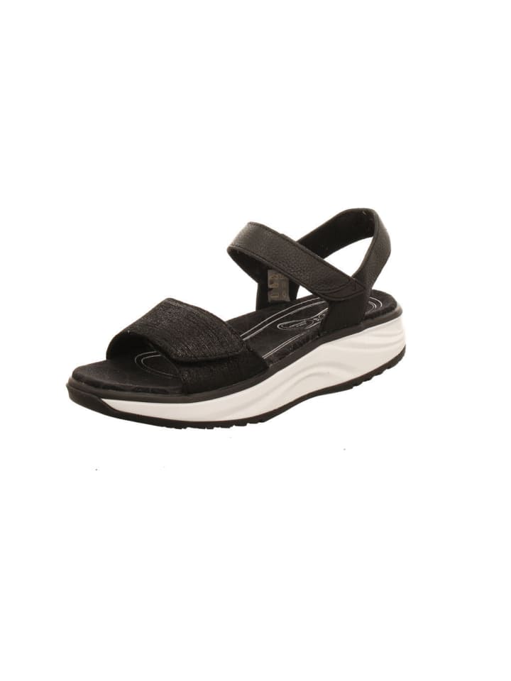 Sandale in schwarz
