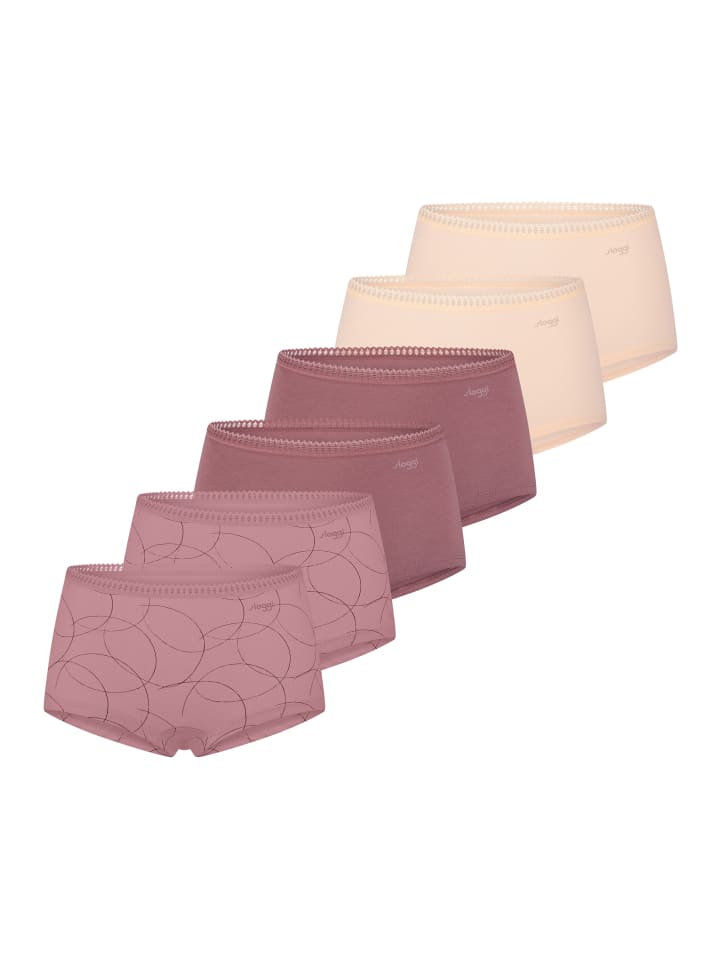 Short Slip GO Crush in Beige / rosa