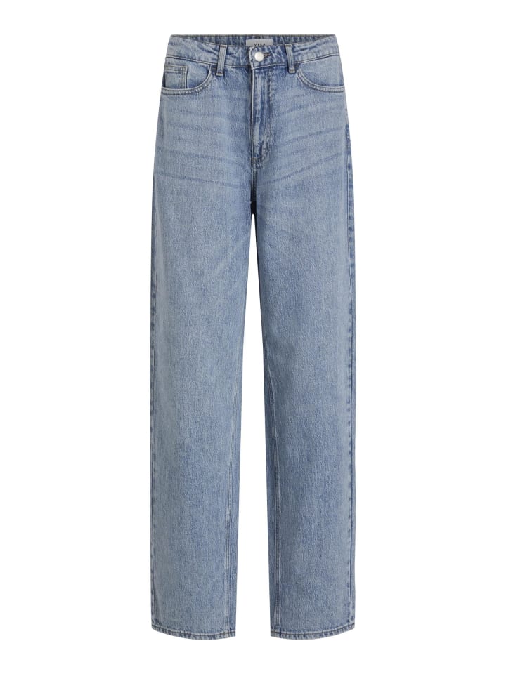 Straight Fit Jeans in Light Blue Denim 1