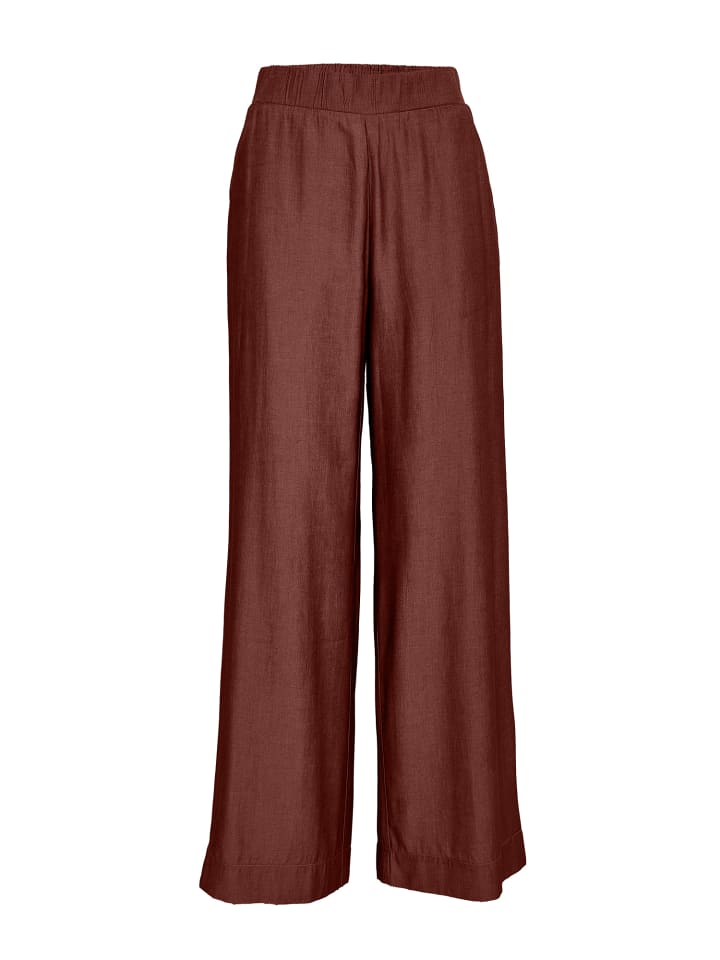 Pant in Maroon Red mel.