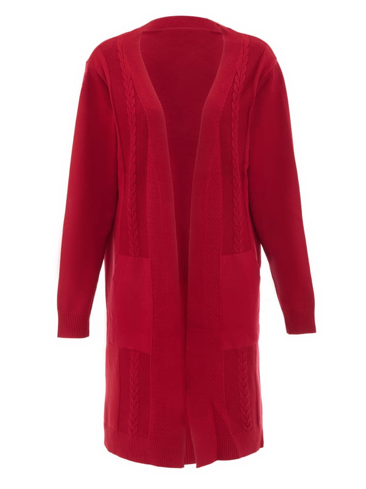 Damen Cardigan in Rot