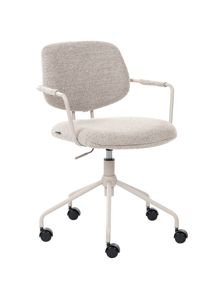 Bürostuhl RIPLEY in Beige - (W) 60 x (H) 82 x (L) 60 cm