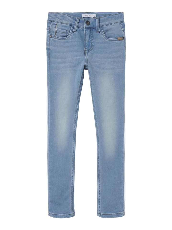 Jeans in Light Blue Denim