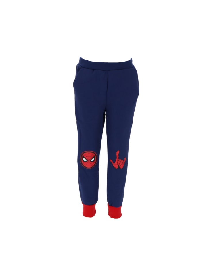 Jogginghose Freizeithose Sweathose Trainingshose für Kinder in Dunkelblau, Grau