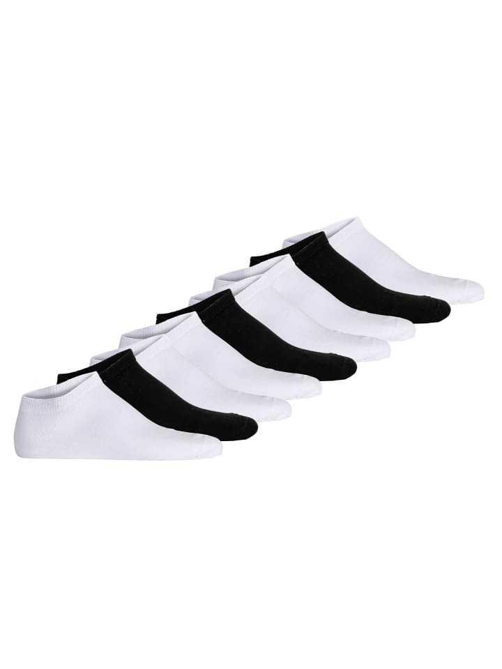 Socken 9er Pack in Weiß/Schwarz