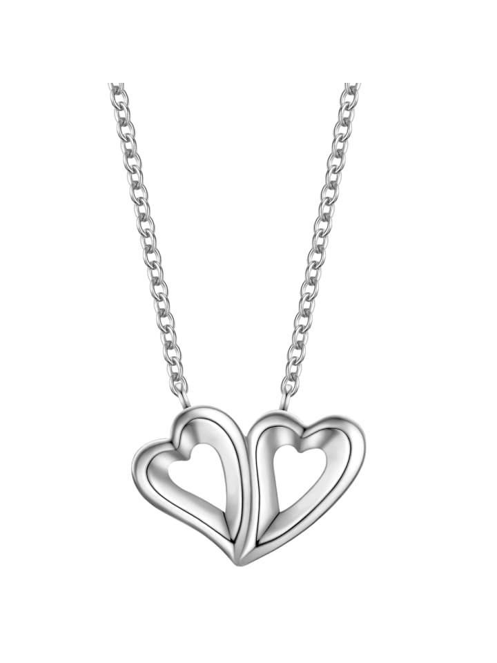 Kette Herz aus Sterling Silber in silber