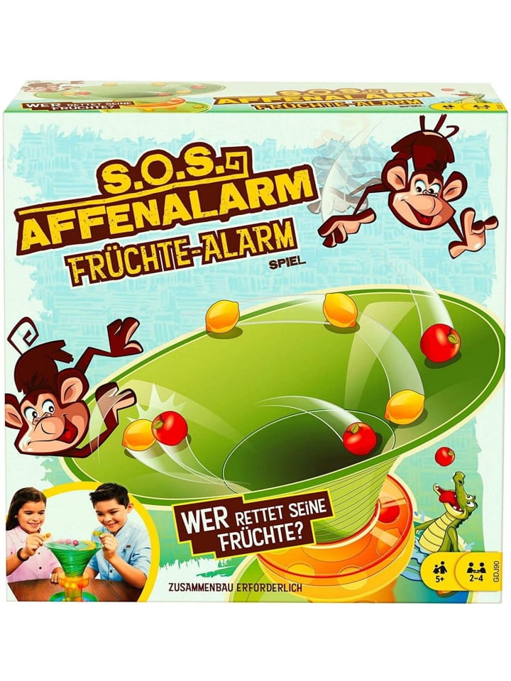 Mattel S.O.S. Affenalarm Früchte-Alarm in Mehrfarbig ab