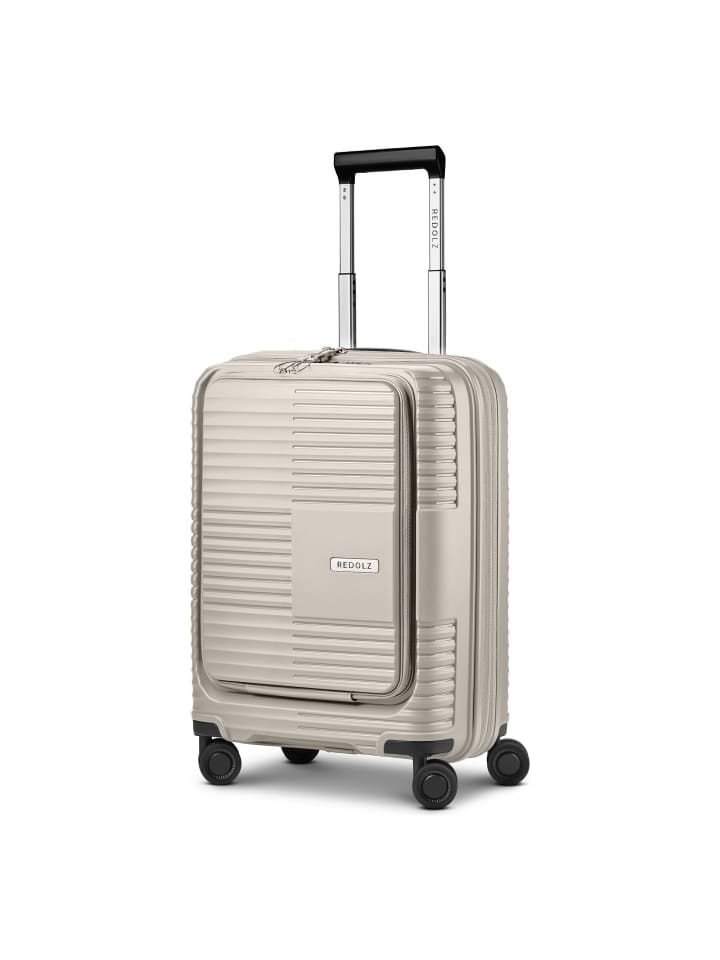 Essentials 17 2.0 4 Rollen Kabinentrolley 55 cm Laptopfach light grey