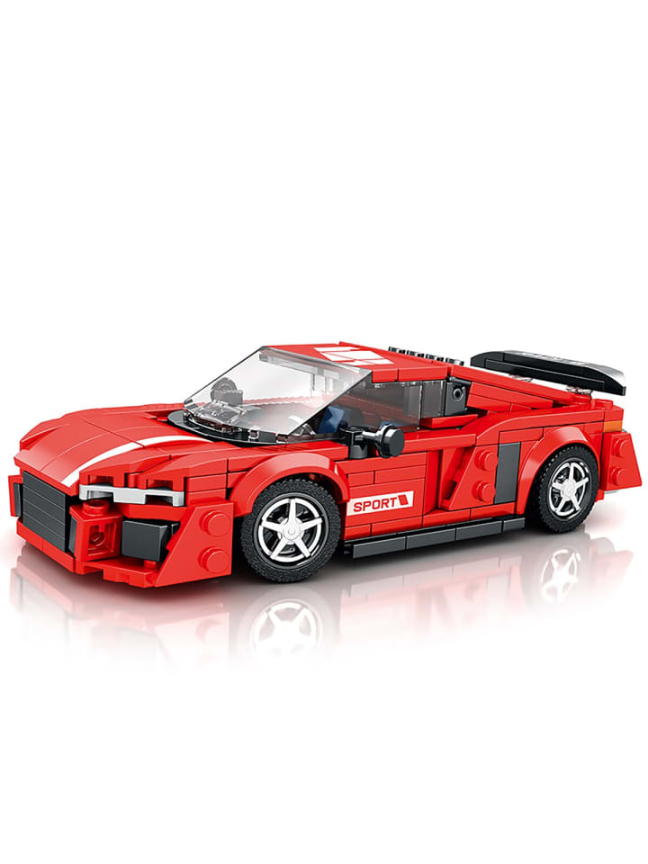 Reobrix 681 Supersportwagen 1:24 Klemmbaustein Auto 373 Teile ab 14 in Rot