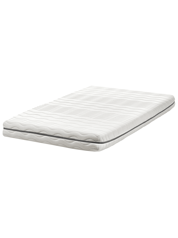 Matratze SERENITY in Weiß/Grau - (W) 120 x (H) 18 x (L) 200 cm H2/3 Mittel